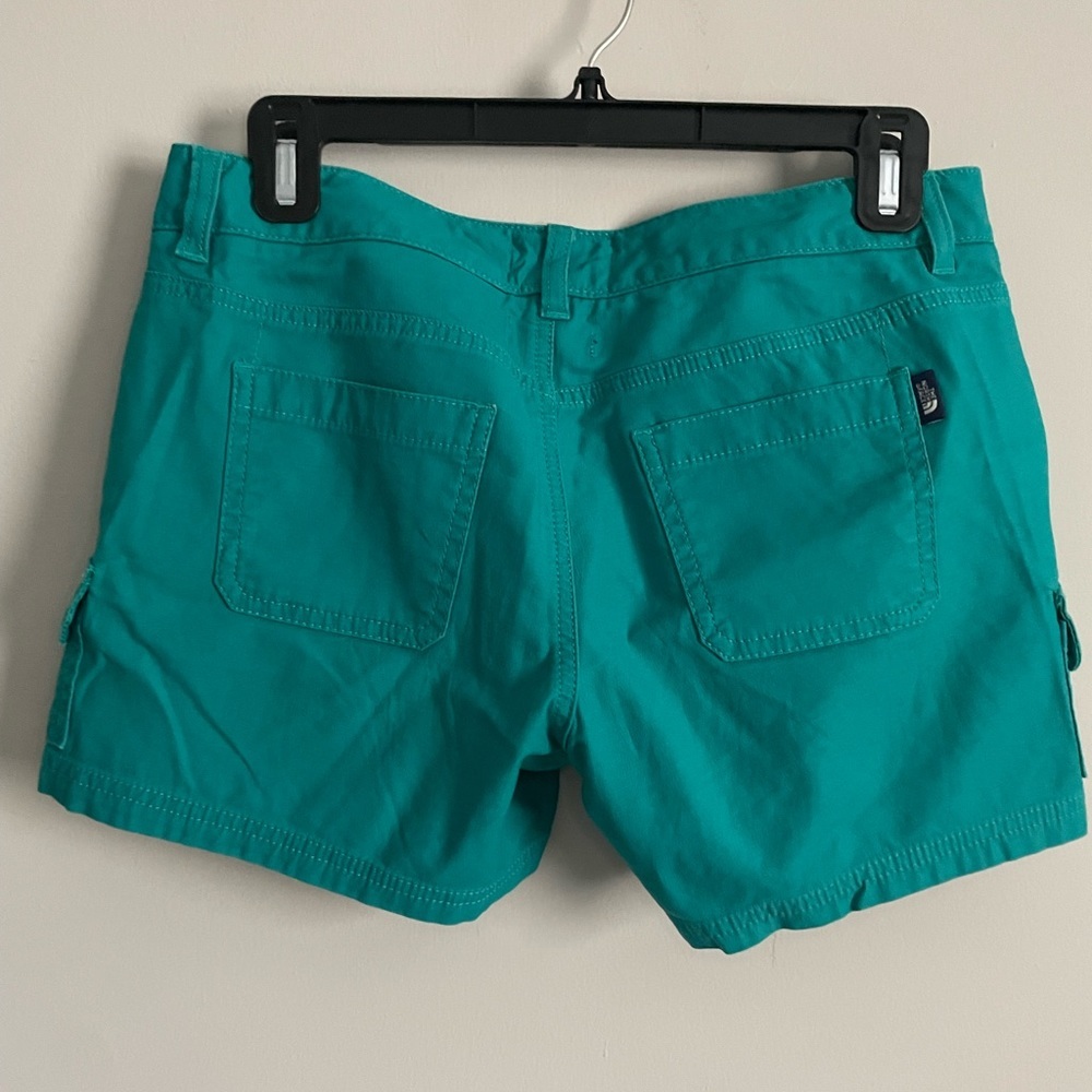 The North Face Teal Cargo Shorts - Picture 5 of 7